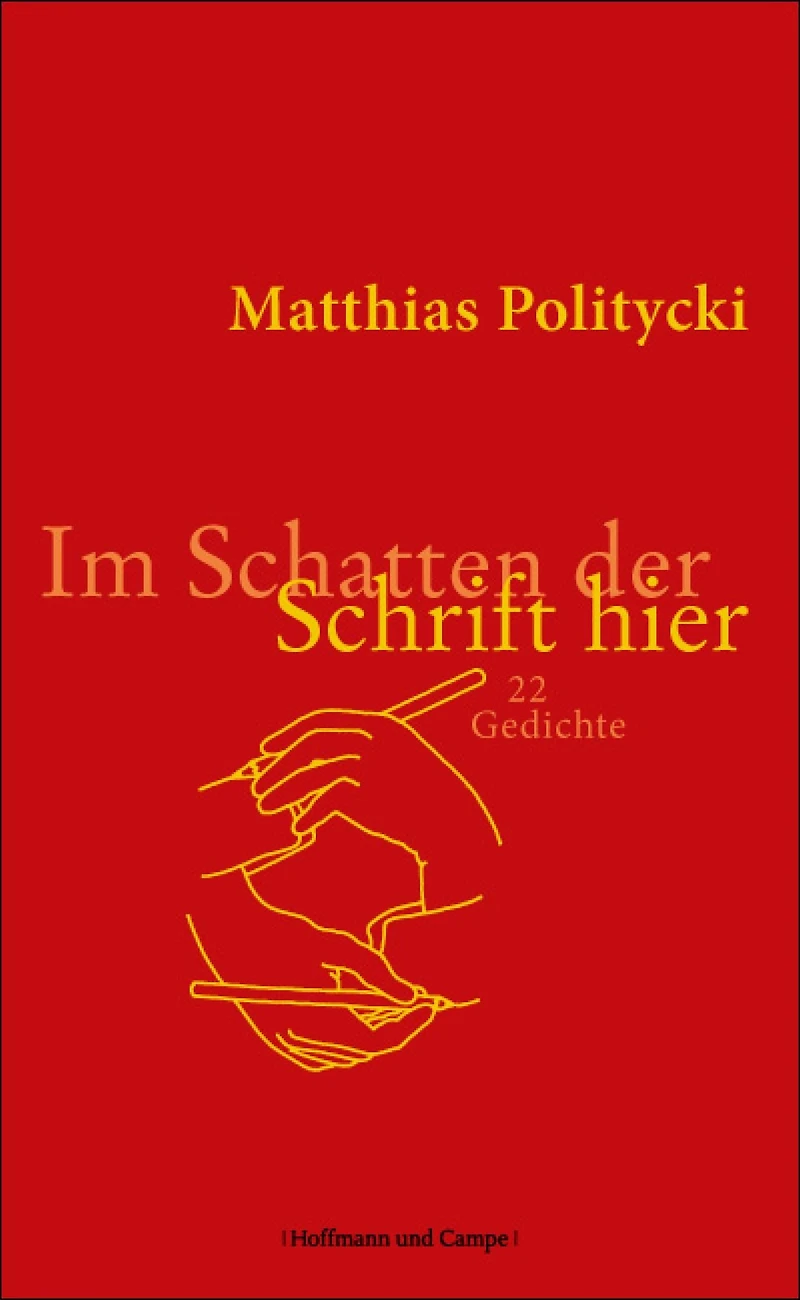 Im Schatten der Schrift hier