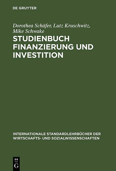 Studienbuch Finanzierung und Investition