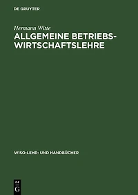Allgemeine Betriebswirtschaftslehre