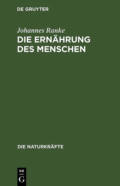 Die Ernährung des Menschen
