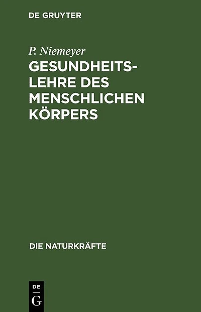 Gesundheitslehre des menschlichen Körpers
