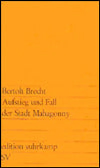 Aufstieg Und Fall Der Stadt Mahagonny