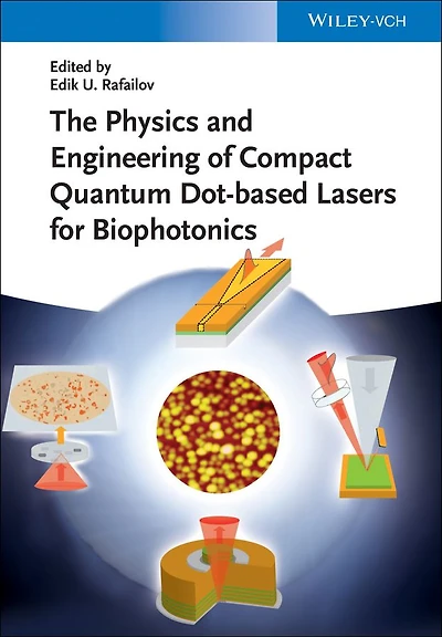 The Physics and Engineering of Compact Quantum Dot-based Lasers for Biophotonics