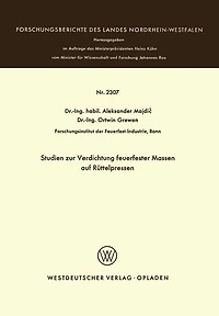 Studien zur Verdichtung feuerfester Massen auf Rüttelpressen