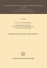Analytische Untersuchungen an Polyamidfasern