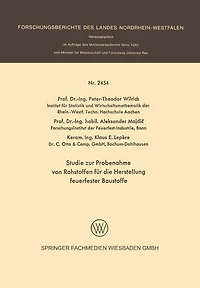 Studie zur Probenahme von Rohstoffen für die Herstellung feuerfester Baustoffe