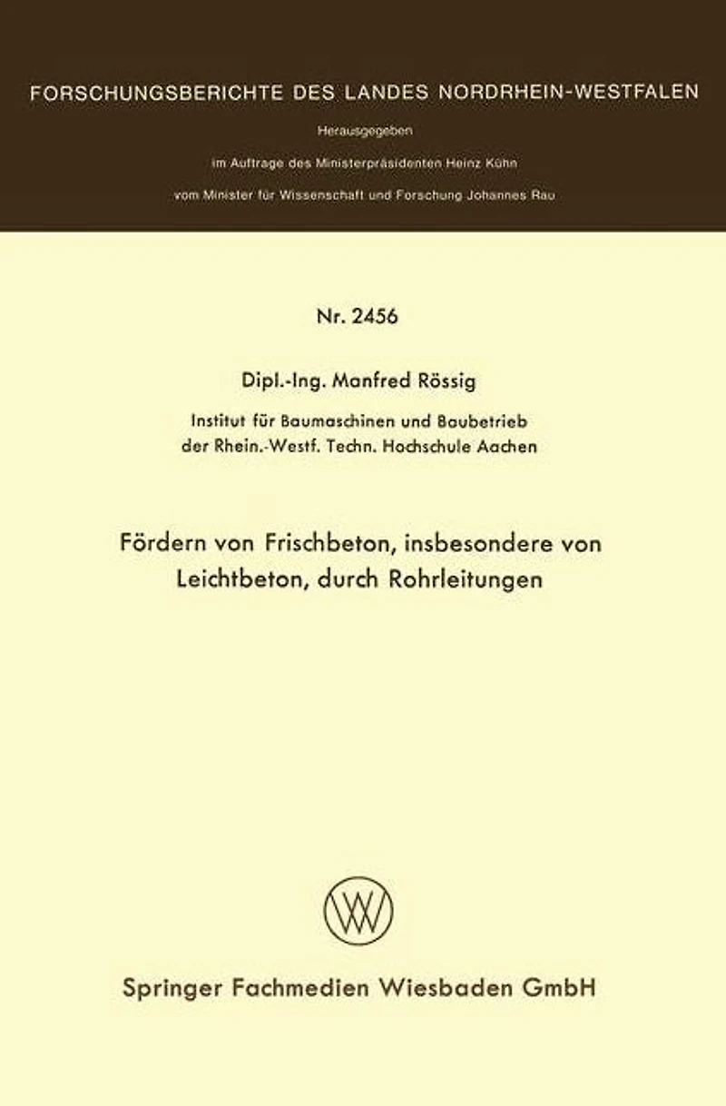 Fördern von Frischbeton, insbesondere von Leichtbeton, durch Rohrleitungen