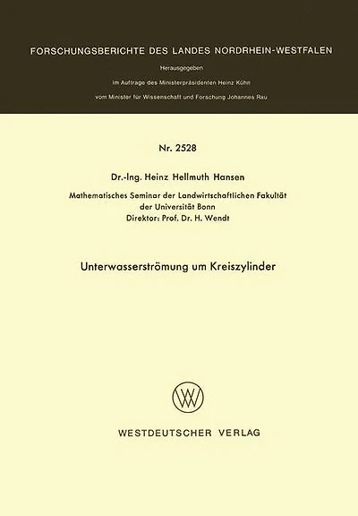 Unterwasserströmung um Kreiszylinder
