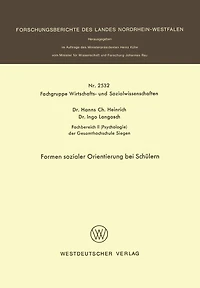 Formen sozialer Orientierung bei Schülern