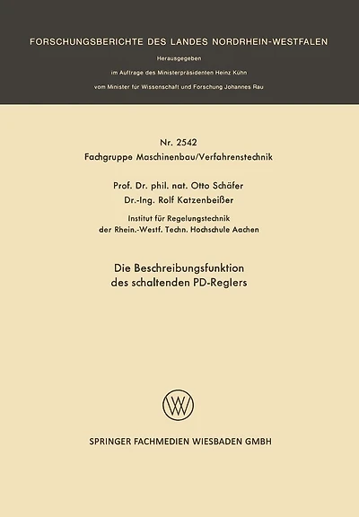Die Beschreibungsfunktion des schaltenden PD-Reglers