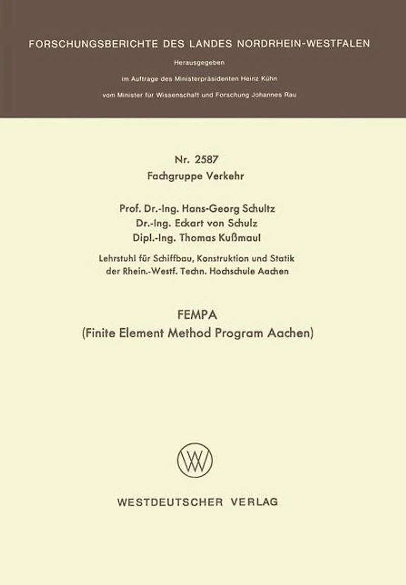 FEMPA (Finite Element Method Program Aachen)
