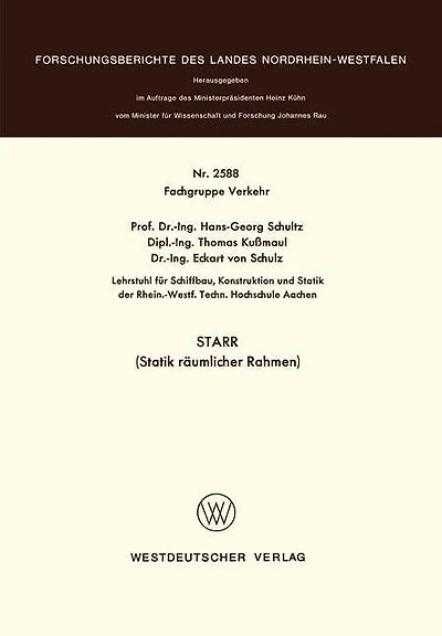 STARR (Statik räumlicher Rahmen)