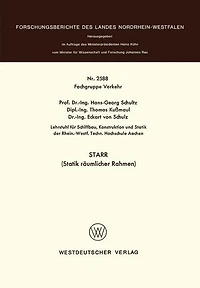 STARR (Statik räumlicher Rahmen)