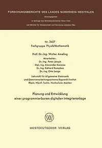 Planung und Entwicklung einer programmierbaren digitalen Integrieranlage