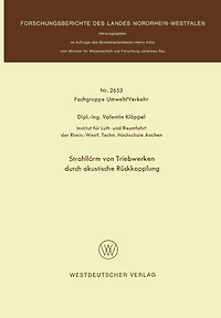 Strahllärm von Triebwerken durch akustische Rückkopplung