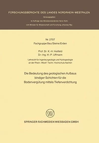 Die Bedeutung des geologischen Aufbaus bindiger Schichten für die Bodenvergütung mittels Tiefenverdichtung