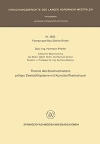 Theorie des Bruchverhaltens zelliger Zweistoffsysteme mit Kunststoffhartschaum