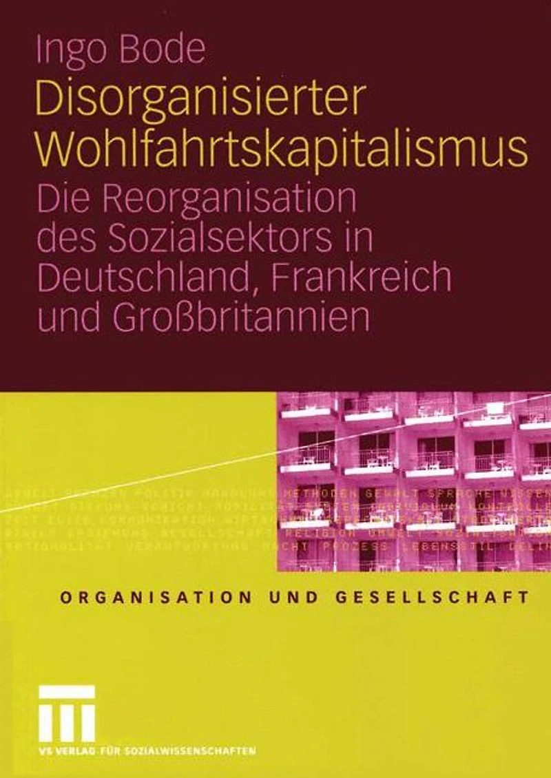 Disorganisierter Wohlfahrtskapitalismus: Die Reorganisation des Sozialsektors in Deutschland, Frankreich und Großbritannien