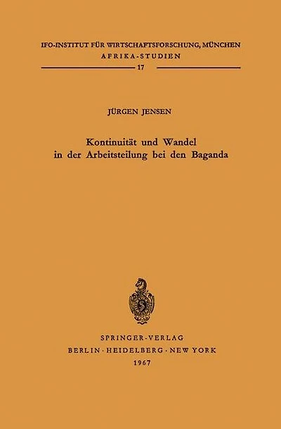 Kontinuität und Wandel in der Arbeitsteilung bei den Baganda