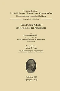 Leon Battista Alberti - ein Hygieniker der Renaissance