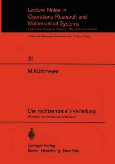 Die nichtzentrale t-Verteilung: Grundlagen und Anwendungen mit Beispielen