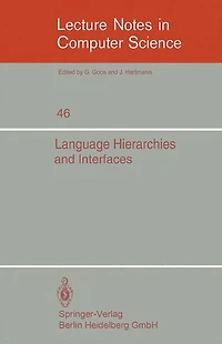 Language Hierarchies and Interfaces: International Summer School