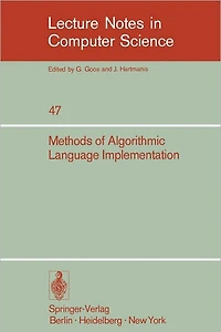 Methods of Algorithmic Language Implementation