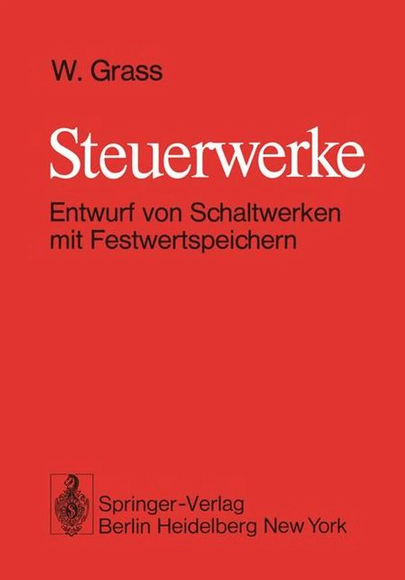 Steuerwerke: Entwurf von Schaltwerken mit Festwertspeichern