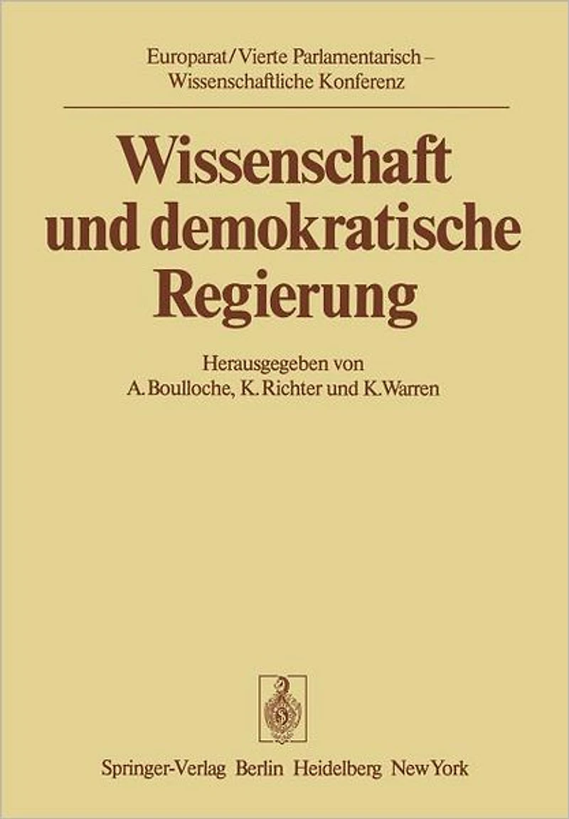 Wissenschaft und demokratische Regierung: Kernpunkte der Vierten Parlamentarisch-Wissenschaftlichen Konferenz in Florenz 1975