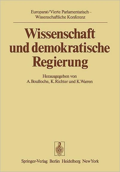 Wissenschaft und demokratische Regierung: Kernpunkte der Vierten Parlamentarisch-Wissenschaftlichen Konferenz in Florenz 1975