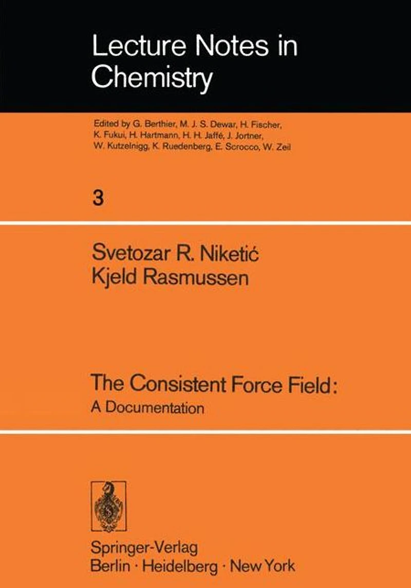 The Consistent Force Field: A Documentation