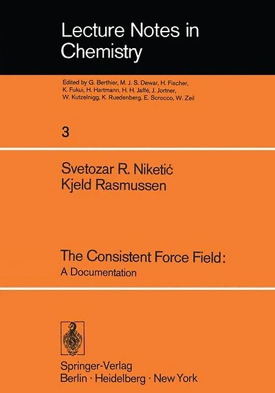 The Consistent Force Field: A Documentation
