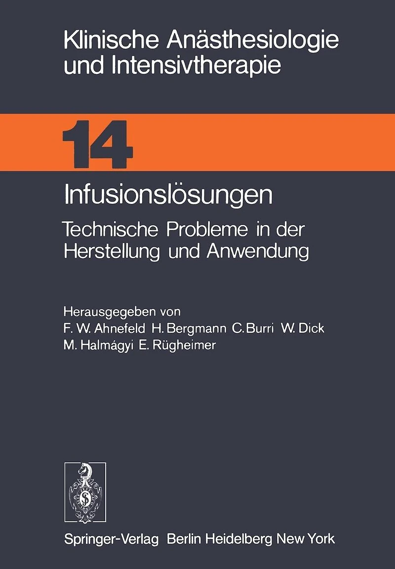 Infusionslösungen: Technische Probleme in der Herstellung und Anwendung