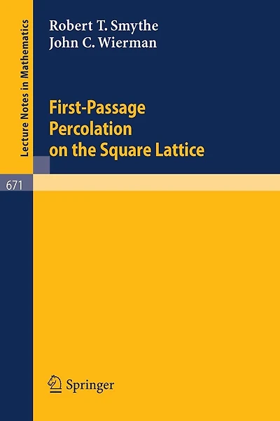 First-Passage Percolation on the Square Lattice