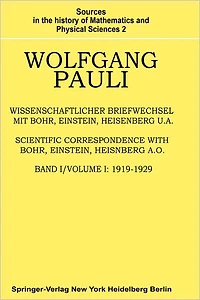 Wissenschaftlicher Briefwechsel mit Bohr, Einstein, Heisenberg u.a.: Band 1: 1919-1929