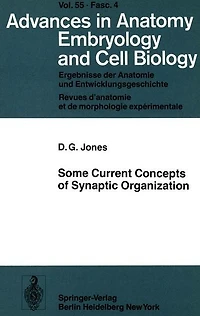 Some Current Concepts of Synaptic Organization
