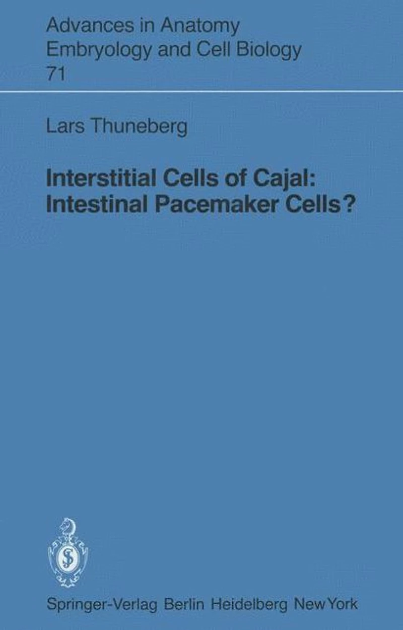 Interstitial Cells of Cajal: Intestinal Pacemaker Cells?