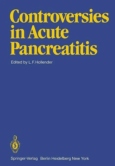 Controversies in Acute Pancreatitis