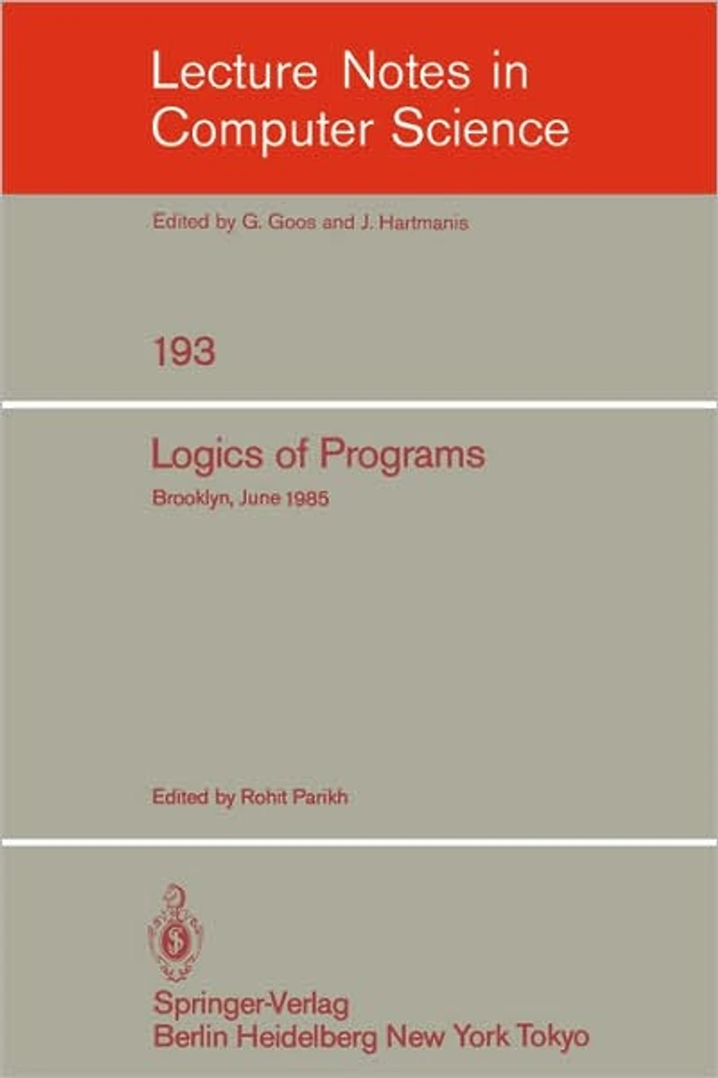 Logics of Programs: Brooklyn, June 17-19, 1985
