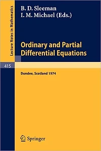 Ordinary and Partial Differential Equations: Proceedings of the Eighth Conference held at Dundee, Scotland, June 25-29, 1984