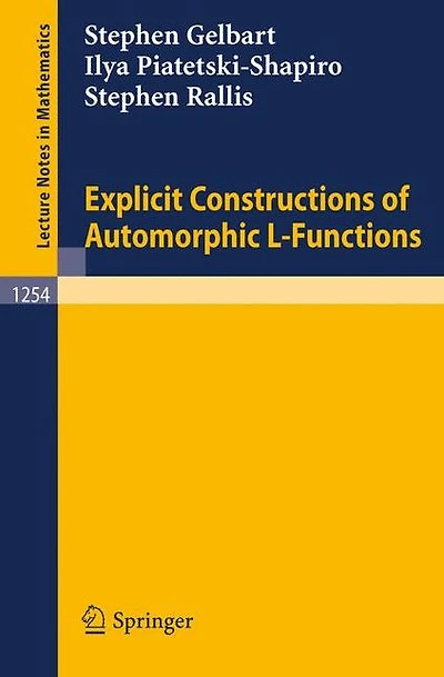 Explicit Constructions of Automorphic L-Functions