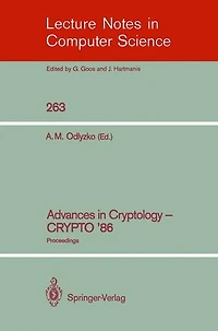 Advances in Cryptology - CRYPTO '86: Proceedings