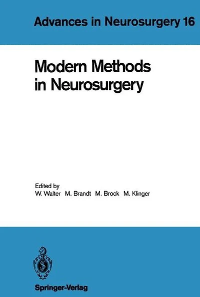 Modern Methods in Neurosurgery