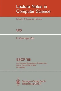 ESOP '88: 2nd European Symposium on Programming. Nancy, France, March 21-24, 1988. Proceedings