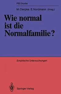 Wie normal ist die Normalfamilie?: Empirische Untersuchungen