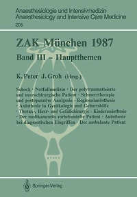 ZAK Mï¿½nchen 1987: Band III - Hauptthemen