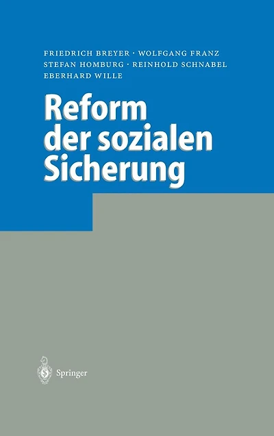 Reform der sozialen Sicherung