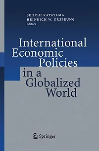 International Economic Policies a Globalized World