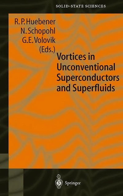 Vortices Unconventional Superconductors and Superfluids