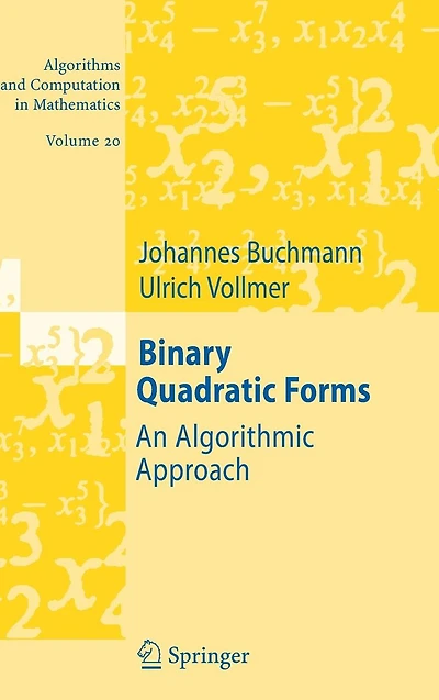 Binary Quadratic Forms: An Algorithmic Approach